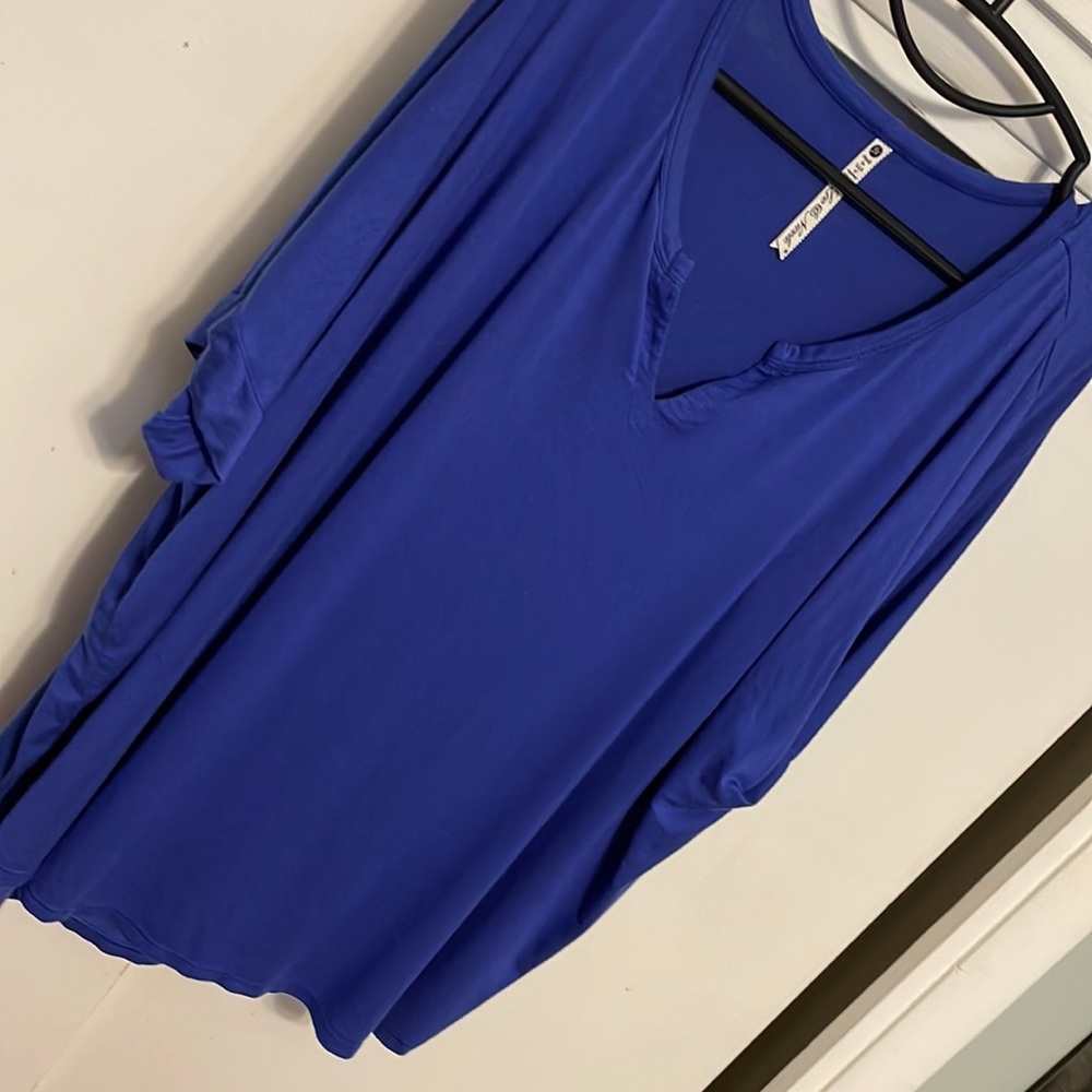 Blue Knit Shirt